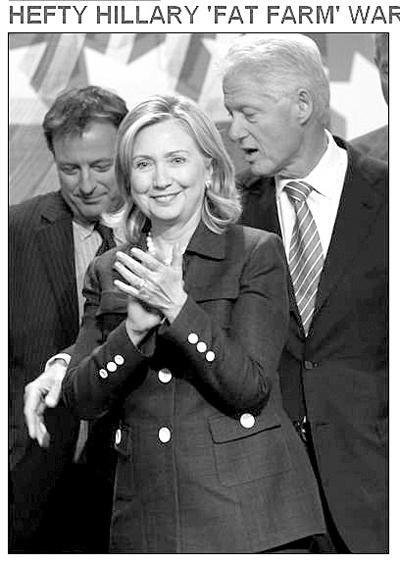 希拉里在最近一次亮相時顯得臉頰飽滿。 